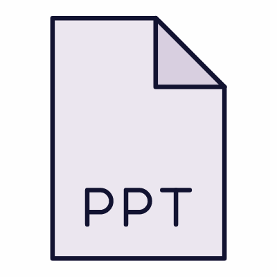 PPT, Animated Icon, Lineal