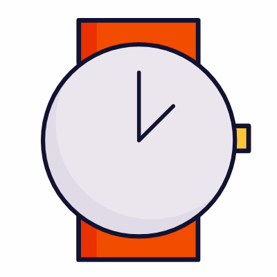 Watch, Animated Icon, Lineal