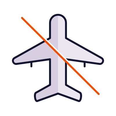 Airplane mode, Animated Icon, Lineal