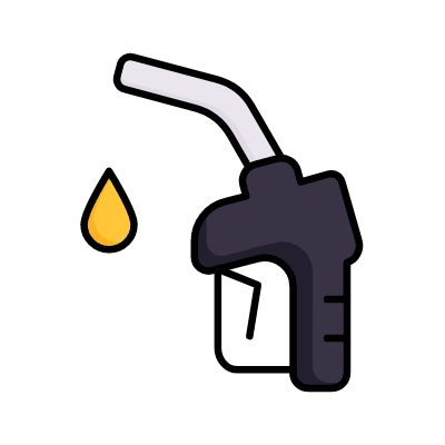 Gas pump, Animated Icon, Lineal