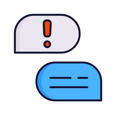 Complaint, Animated Icon, Lineal