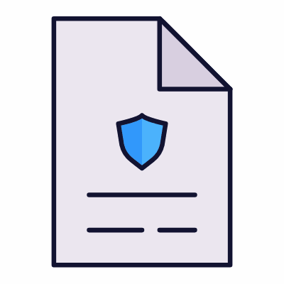 Privacy policy, Animated Icon, Lineal