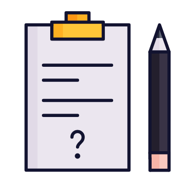 Questionnaire, Animated Icon, Lineal