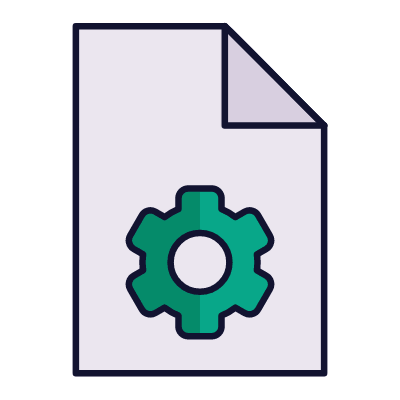Document settings, Animated Icon, Lineal