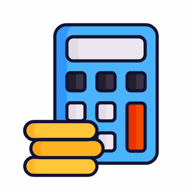 Accounting, Animated Icon, Lineal