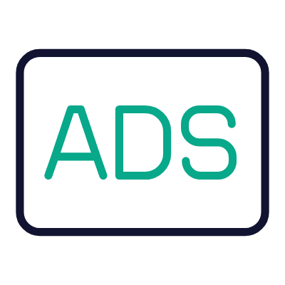 Remove ads, Animated Icon, Outline