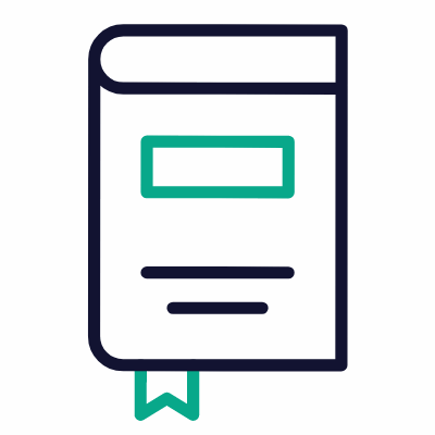 Book, Animated Icon, Outline