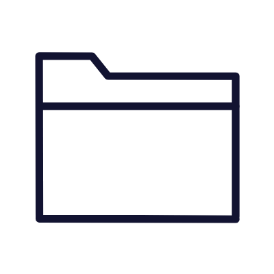 Folder, Animated Icon, Outline