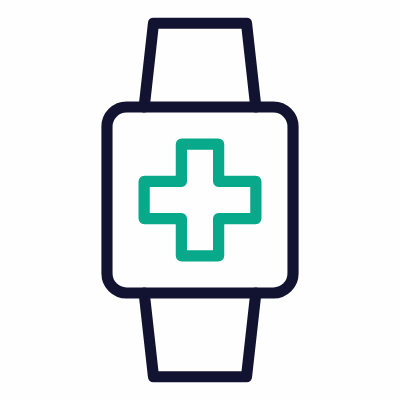Smartwatch, Animated Icon, Outline