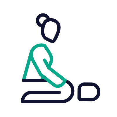 Massage, Animated Icon, Outline