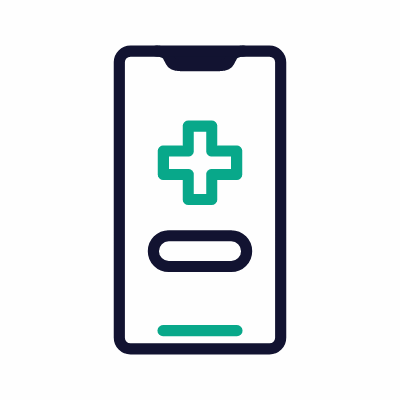 Medical app, Animated Icon, Outline
