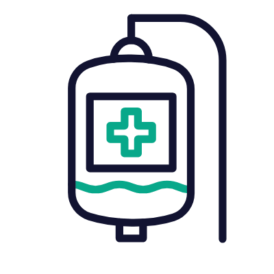 Chemotheraphy, Animated Icon, Outline