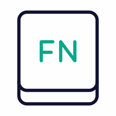 Function key, Animated Icon, Outline