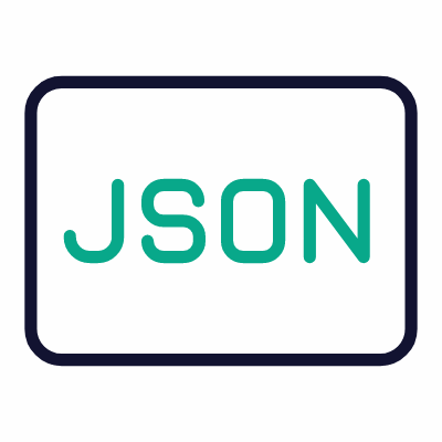 Json, Animated Icon, Outline