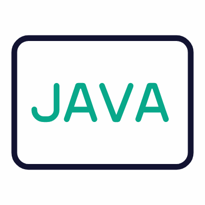 Java code, Animated Icon, Outline
