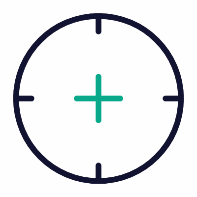 Target, Animated Icon, Outline