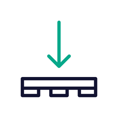 Loading a cargo, Animated Icon, Outline