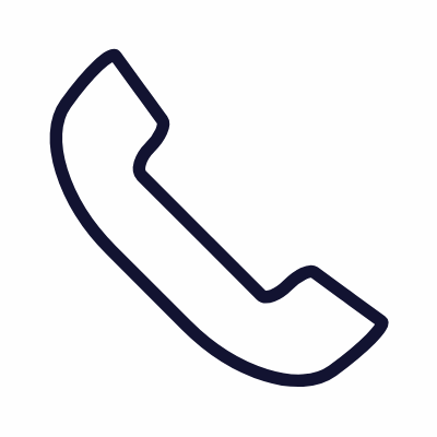 Telephone, Animated Icon, Outline