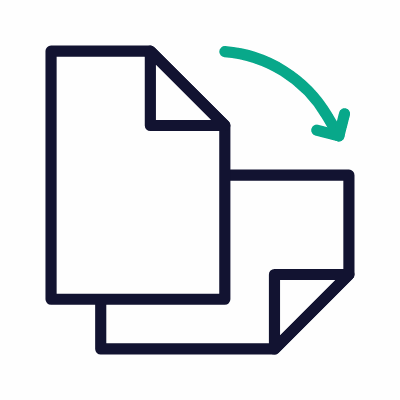 Page orientation, Animated Icon, Outline