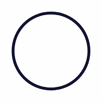 Circle, Animated Icon, Outline