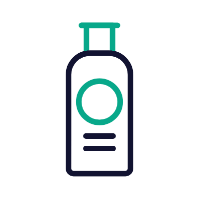Shampoo, Animated Icon, Outline