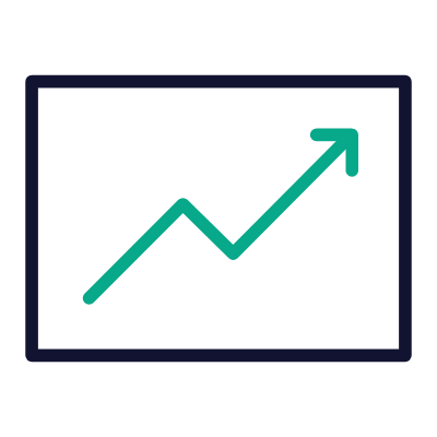 Growth, Animated Icon, Outline