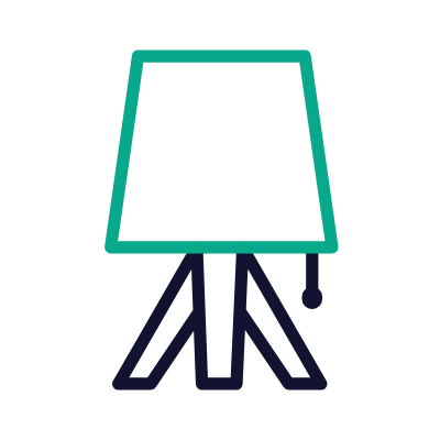 Lamp, Animated Icon, Outline