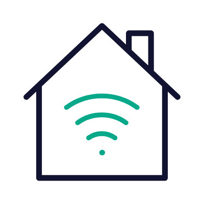 Smart home, Animated Icon, Outline