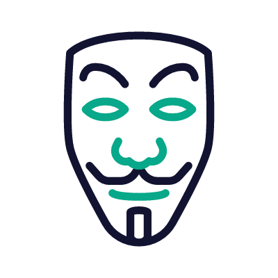 Mask, Animated Icon, Outline