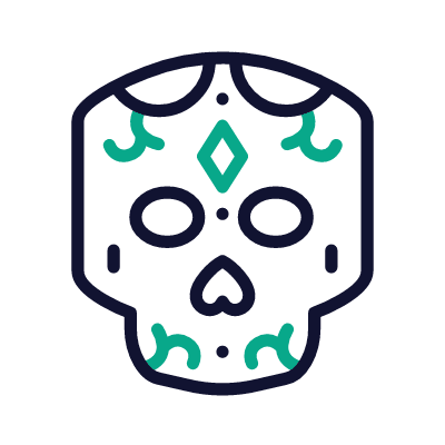 Dead Day, Animated Icon, Outline