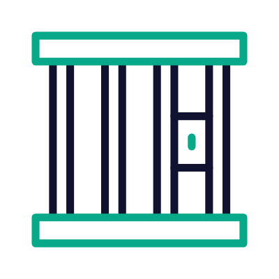 Prison, Animated Icon, Outline