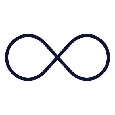 Infinity, Animated Icon, Outline