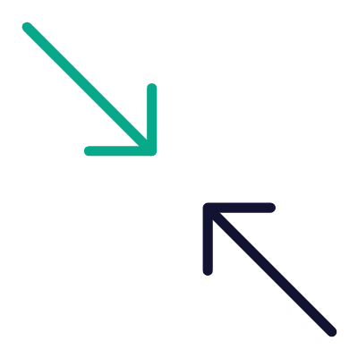 Diagonal Comparison, Animated Icon, Outline