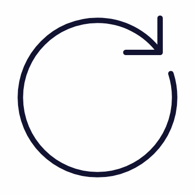 Spin, Animated Icon, Outline