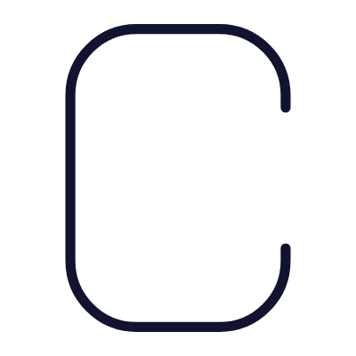 C, Animated Icon, Outline
