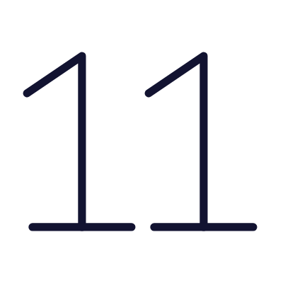 11, Animated Icon, Outline
