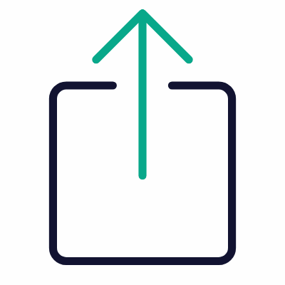 Share, Animated Icon, Outline