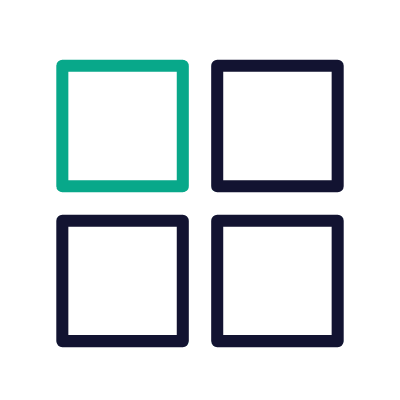 Grid list, Animated Icon, Outline