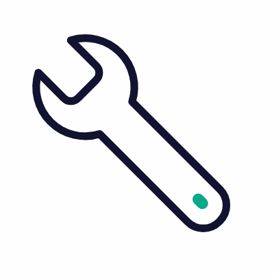 Tool, Animated Icon, Outline