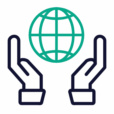World care, Animated Icon, Outline