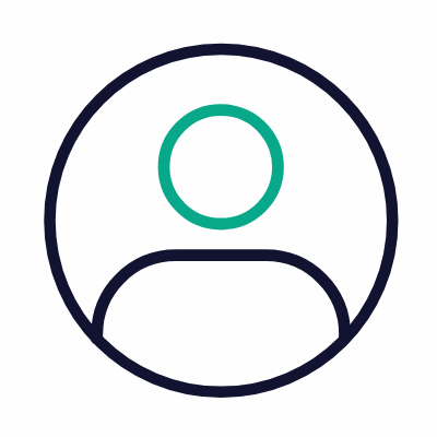 Circle avatar, Animated Icon, Outline