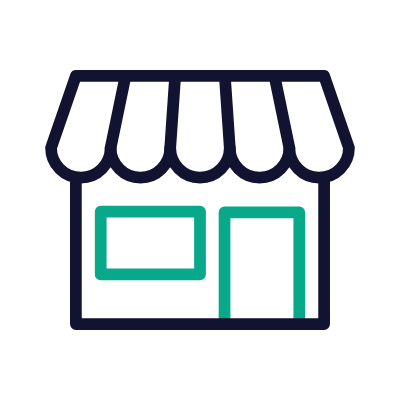 Shop, Animated Icon, Outline