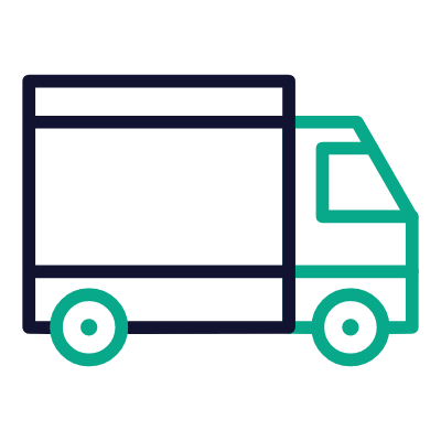 Truck, Animated Icon, Outline
