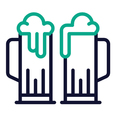 Beer, Animated Icon, Outline