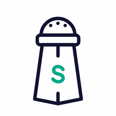 Salt, Animated Icon, Outline