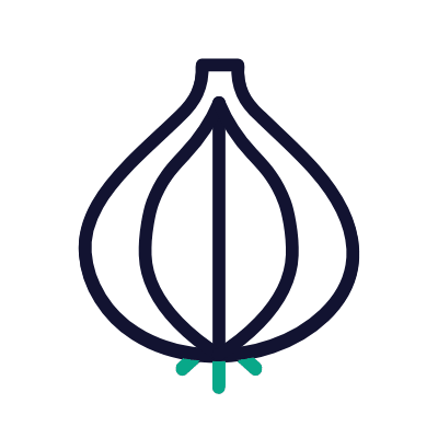 Onion, Animated Icon, Outline
