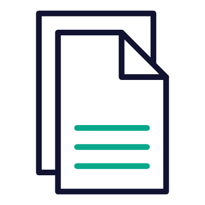 Documents, Animated Icon, Outline