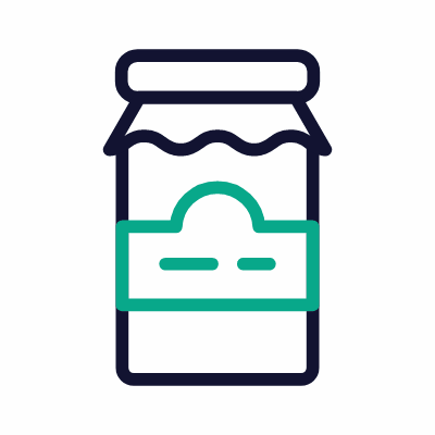 Jam, Animated Icon, Outline