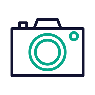 Camera, Animated Icon, Outline