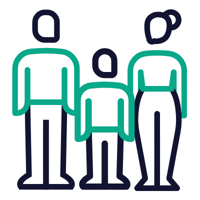 Family, Animated Icon, Outline